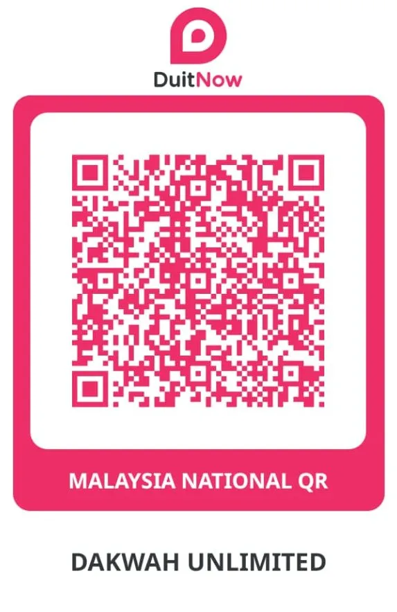 Kod QR DuitNow atas nama Dakwah Unlimited